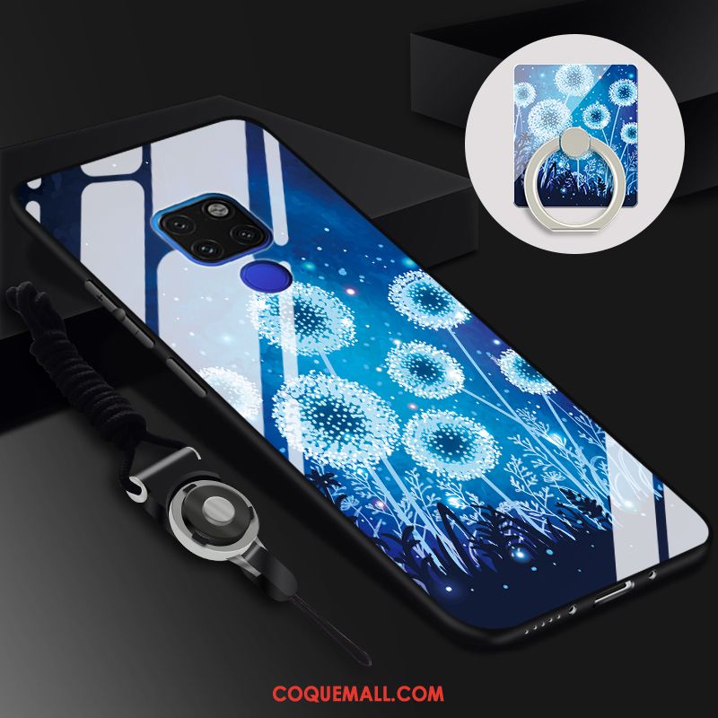 Étui Huawei Mate 20 X Tout Compris Téléphone Portable Protection, Coque Huawei Mate 20 X Net Rouge Verre