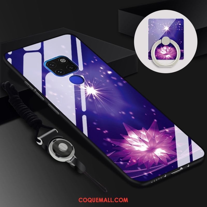 Étui Huawei Mate 20 X Tout Compris Téléphone Portable Protection, Coque Huawei Mate 20 X Net Rouge Verre