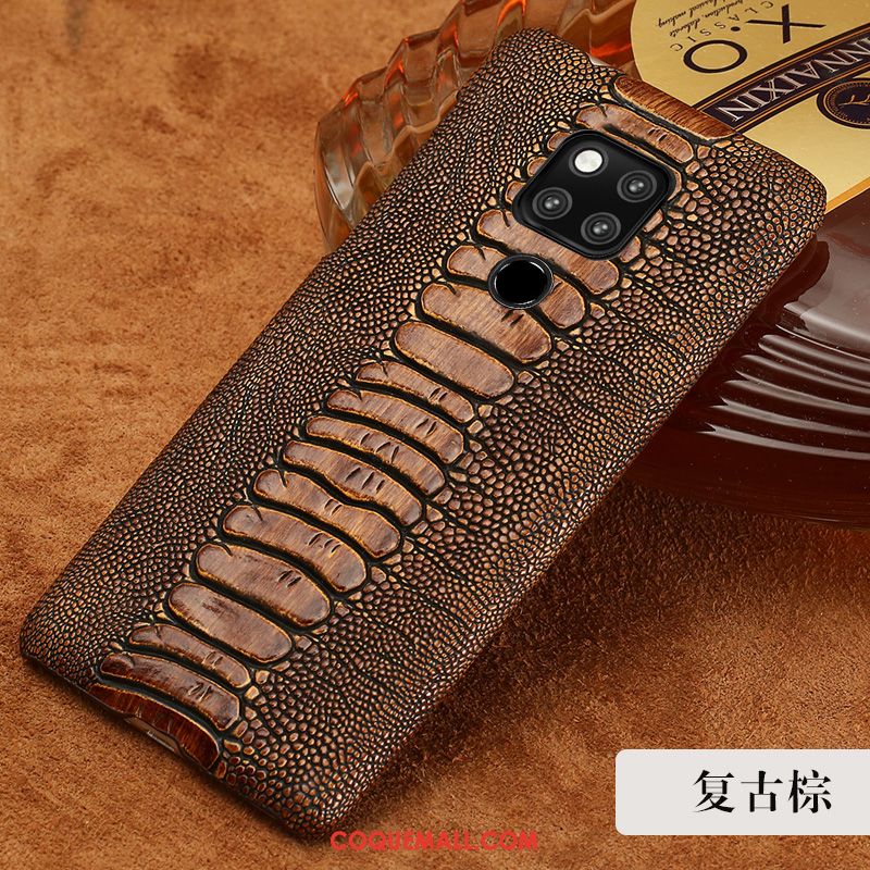 Étui Huawei Mate 20 X Téléphone Portable Élégant Personnalité, Coque Huawei Mate 20 X Luxe Oiseau