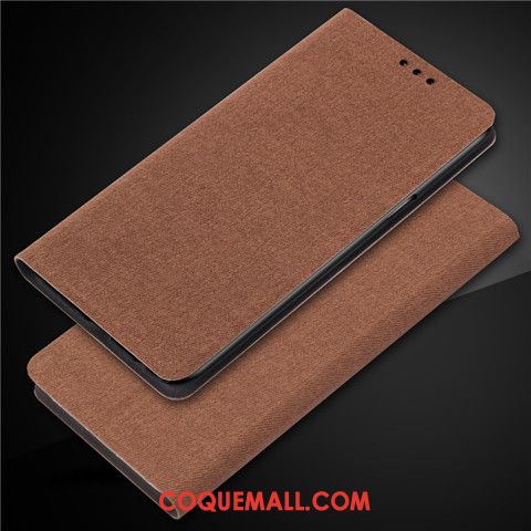 Étui Huawei Mate 20 Étui En Cuir Incassable Tendance, Coque Huawei Mate 20 Difficile Protection Braun