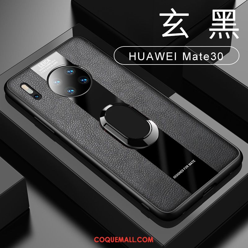 Étui Huawei Mate 30 En Cuir Magnétisme Incassable, Coque Huawei Mate 30 À Bord Nouveau