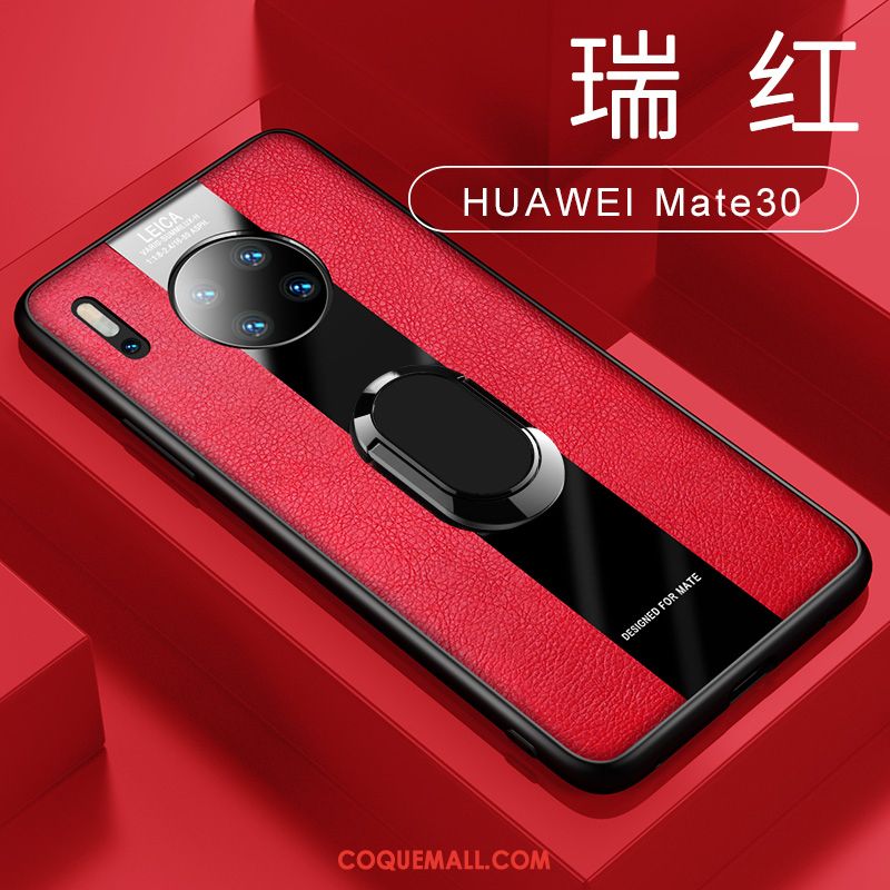 Étui Huawei Mate 30 En Cuir Magnétisme Incassable, Coque Huawei Mate 30 À Bord Nouveau