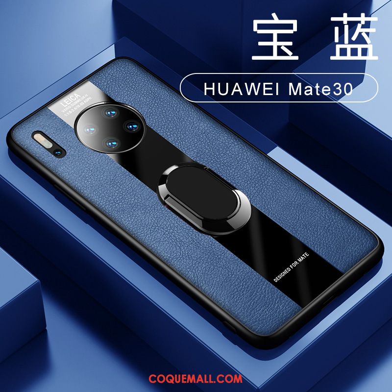 Étui Huawei Mate 30 En Cuir Magnétisme Incassable, Coque Huawei Mate 30 À Bord Nouveau