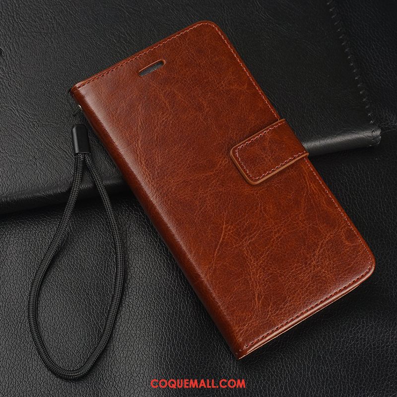 Étui Huawei Mate 30 En Cuir Téléphone Portable Incassable, Coque Huawei Mate 30 Silicone Tout Compris Braun