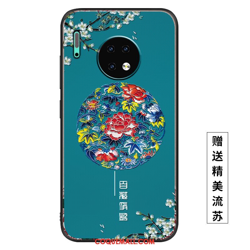 Étui Huawei Mate 30 Incassable Fluide Doux Palais, Coque Huawei Mate 30 Téléphone Portable Vent