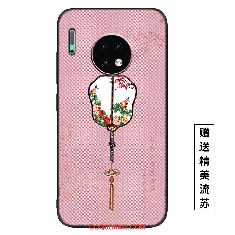 Étui Huawei Mate 30 Incassable Fluide Doux Palais, Coque Huawei Mate 30 Téléphone Portable Vent