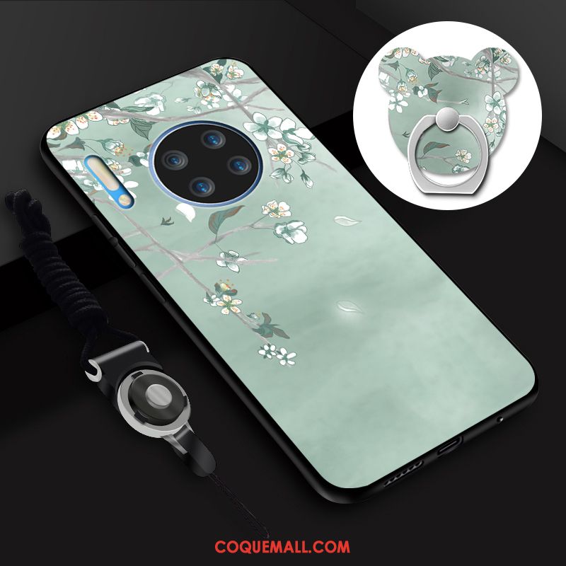 Étui Huawei Mate 30 Paysage Tempérer Membrane, Coque Huawei Mate 30 Anneau Antidérapant