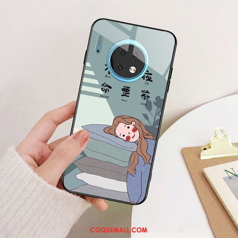 Étui Huawei Mate 30 Personnalisé Tout Compris Incassable, Coque Huawei Mate 30 Marque De Tendance Miroir