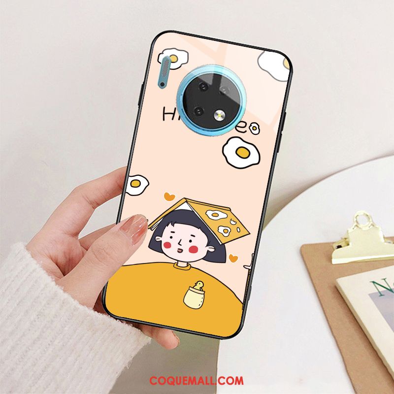 Étui Huawei Mate 30 Personnalisé Tout Compris Incassable, Coque Huawei Mate 30 Marque De Tendance Miroir