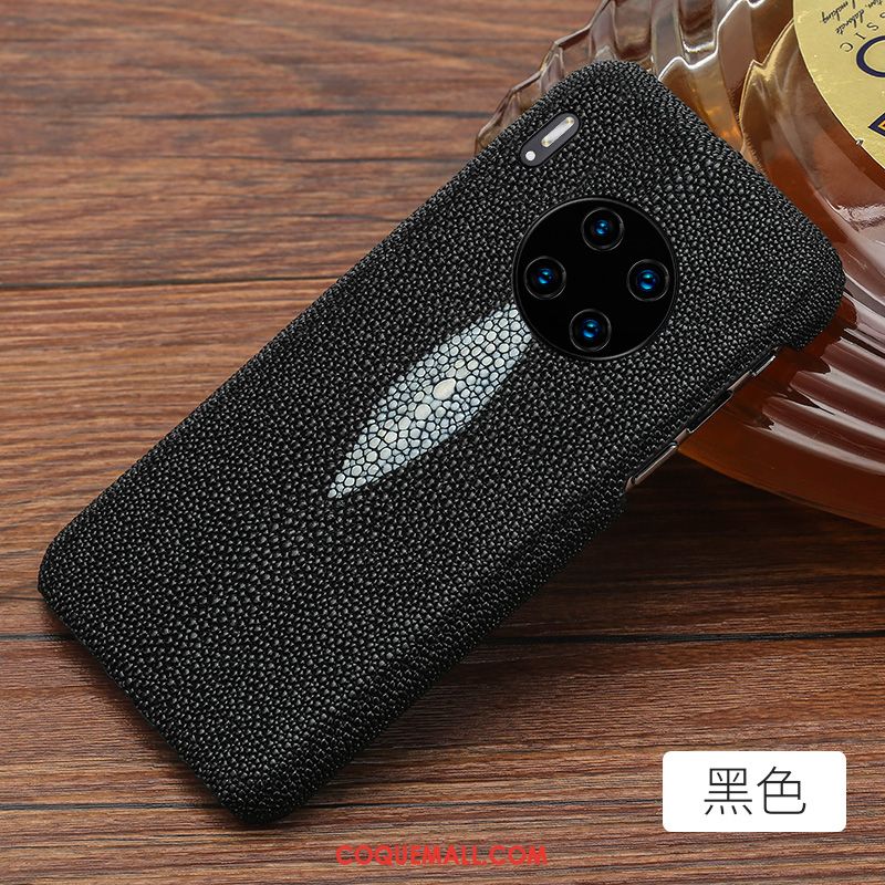 Étui Huawei Mate 30 Pro Créatif En Cuir Marque De Tendance, Coque Huawei Mate 30 Pro Difficile Très Mince