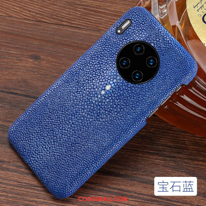 Étui Huawei Mate 30 Pro Créatif En Cuir Marque De Tendance, Coque Huawei Mate 30 Pro Difficile Très Mince