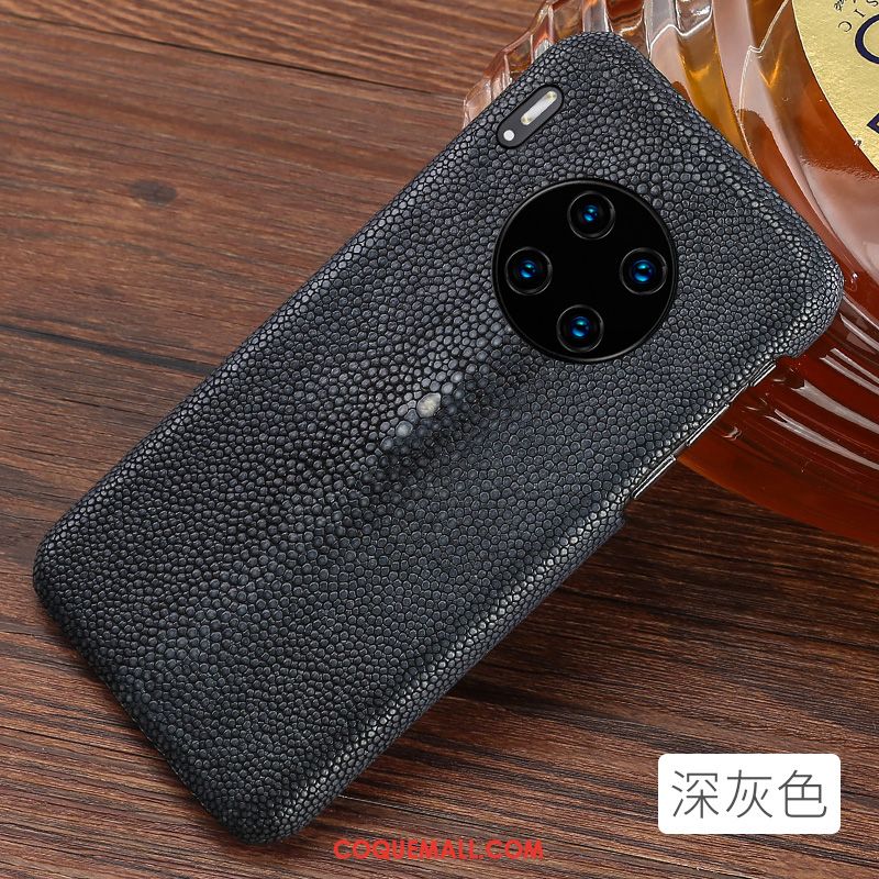 Étui Huawei Mate 30 Pro Créatif En Cuir Marque De Tendance, Coque Huawei Mate 30 Pro Difficile Très Mince