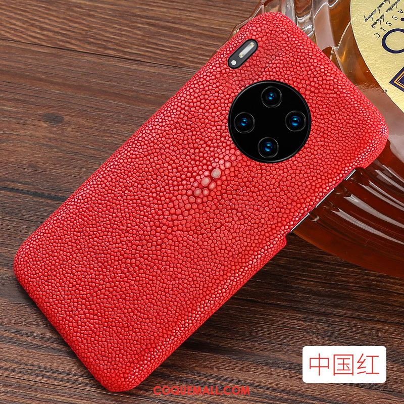 Étui Huawei Mate 30 Pro Créatif En Cuir Marque De Tendance, Coque Huawei Mate 30 Pro Difficile Très Mince