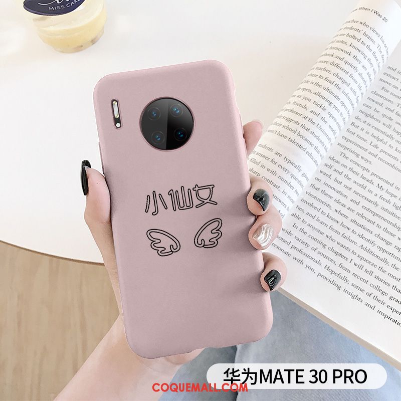 Étui Huawei Mate 30 Pro Marque De Tendance Incassable Fluide Doux, Coque Huawei Mate 30 Pro Téléphone Portable Petit