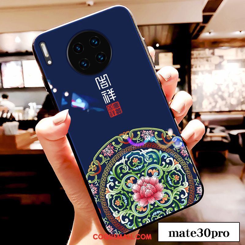 Étui Huawei Mate 30 Pro Personnalisé Marque De Tendance Rouge, Coque Huawei Mate 30 Pro Rat Net Rouge