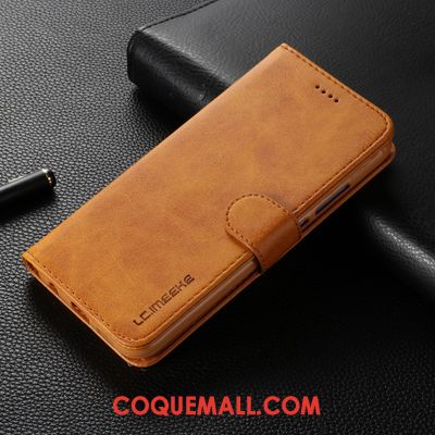 Étui Huawei Mate 30 Pro Protection En Cuir Rouge, Coque Huawei Mate 30 Pro Téléphone Portable Fluide Doux