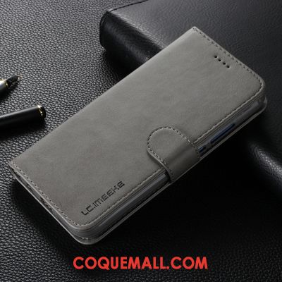 Étui Huawei Mate 30 Pro Protection En Cuir Rouge, Coque Huawei Mate 30 Pro Téléphone Portable Fluide Doux