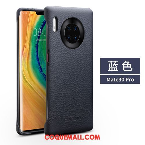 Étui Huawei Mate 30 Pro Protection Téléphone Portable Simple, Coque Huawei Mate 30 Pro Couvercle Arrière Mode