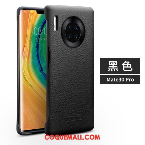 Étui Huawei Mate 30 Pro Protection Téléphone Portable Simple, Coque Huawei Mate 30 Pro Couvercle Arrière Mode