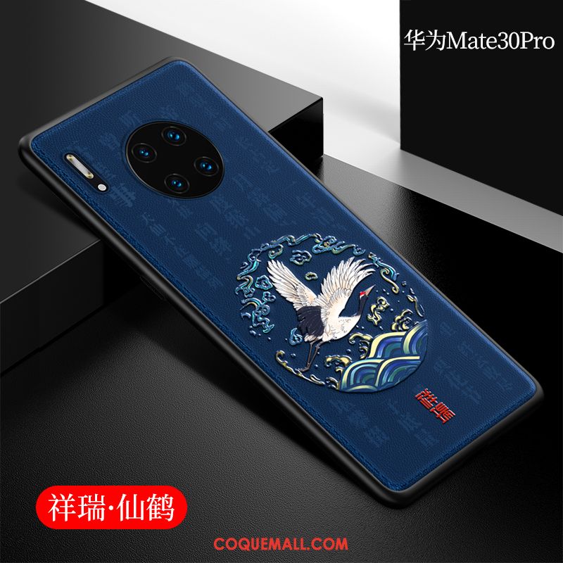 Étui Huawei Mate 30 Pro Rouge Marque De Tendance Personnalité, Coque Huawei Mate 30 Pro Téléphone Portable Créatif