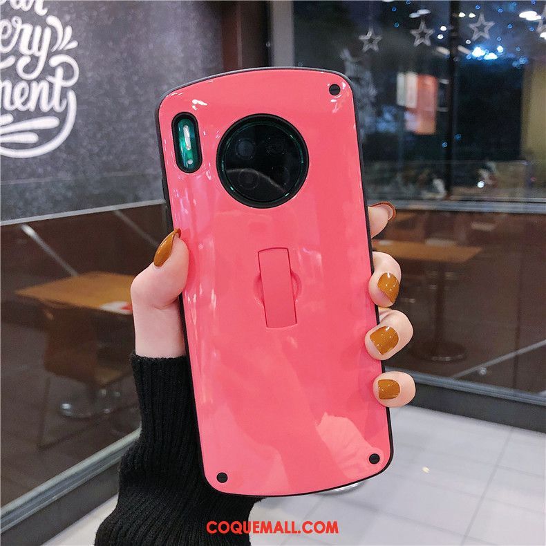 Étui Huawei Mate 30 Pro Téléphone Portable Créatif Silicone, Coque Huawei Mate 30 Pro Net Rouge Vert