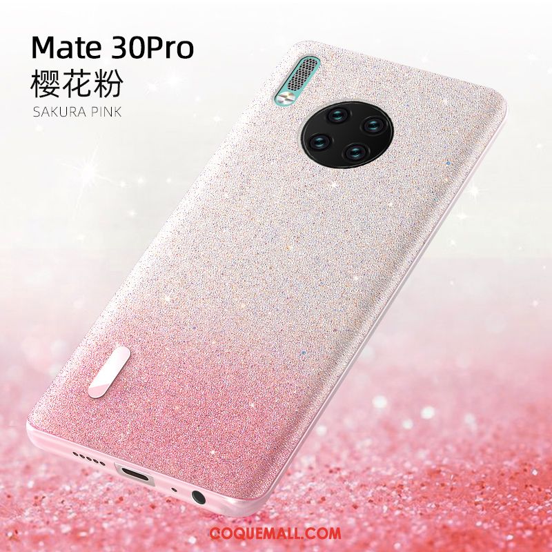 Étui Huawei Mate 30 Pro Violet Très Mince Mesh, Coque Huawei Mate 30 Pro Protection Personnalité