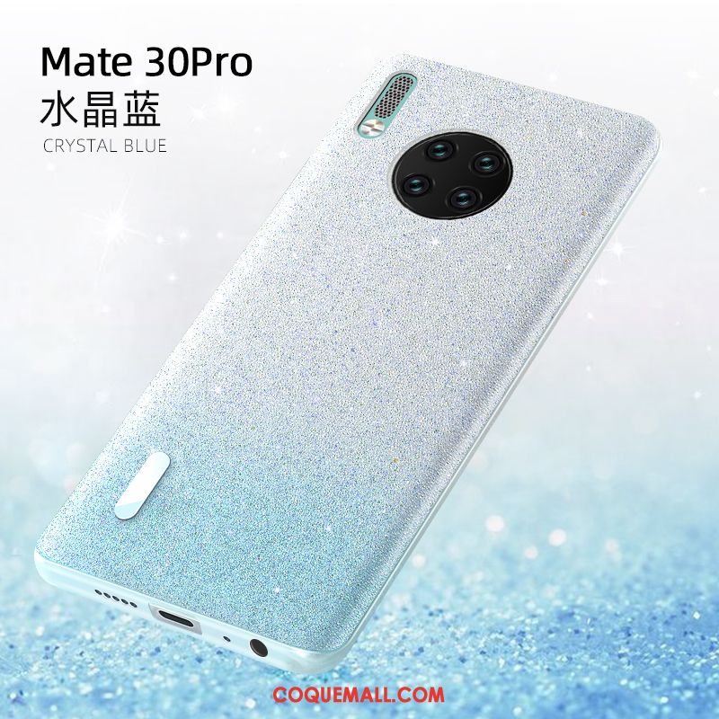 Étui Huawei Mate 30 Pro Violet Très Mince Mesh, Coque Huawei Mate 30 Pro Protection Personnalité