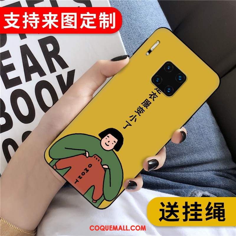 Étui Huawei Mate 30 Rs Téléphone Portable Incassable Jaune, Coque Huawei Mate 30 Rs Protection