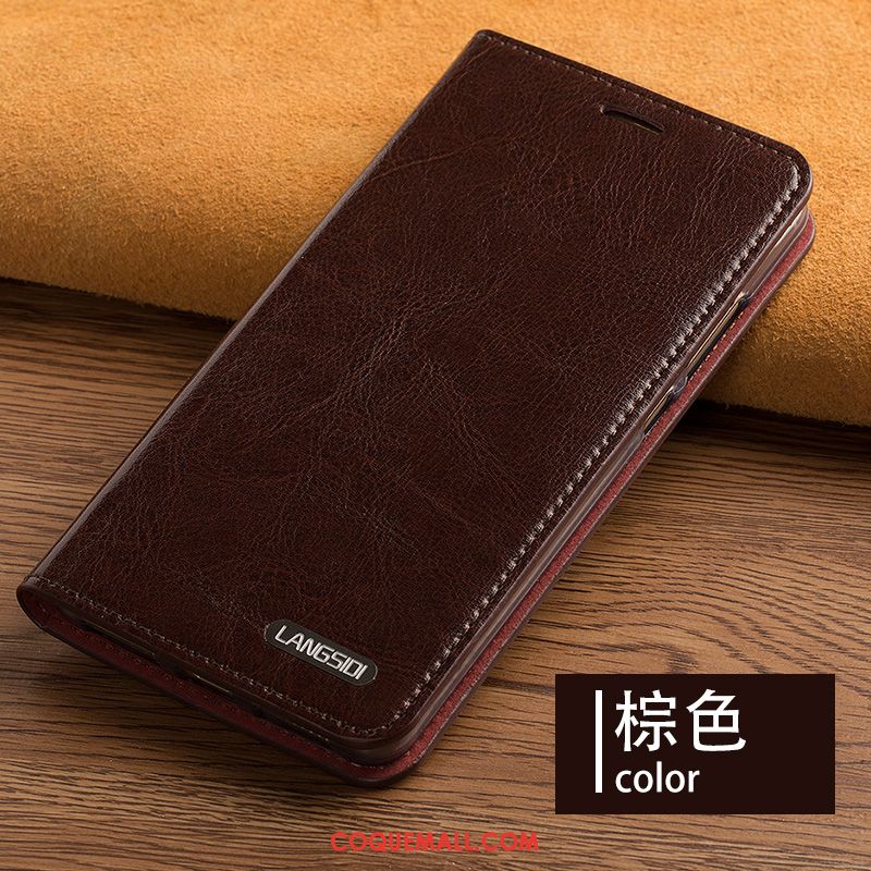 Étui Huawei Mate 30 Support Téléphone Portable Luxe, Coque Huawei Mate 30 En Cuir Incassable