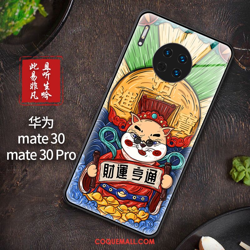 Étui Huawei Mate 30 Tout Compris Personnalité Marque De Tendance, Coque Huawei Mate 30 Incassable Protection