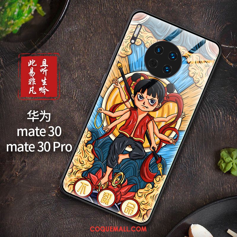 Étui Huawei Mate 30 Tout Compris Personnalité Marque De Tendance, Coque Huawei Mate 30 Incassable Protection