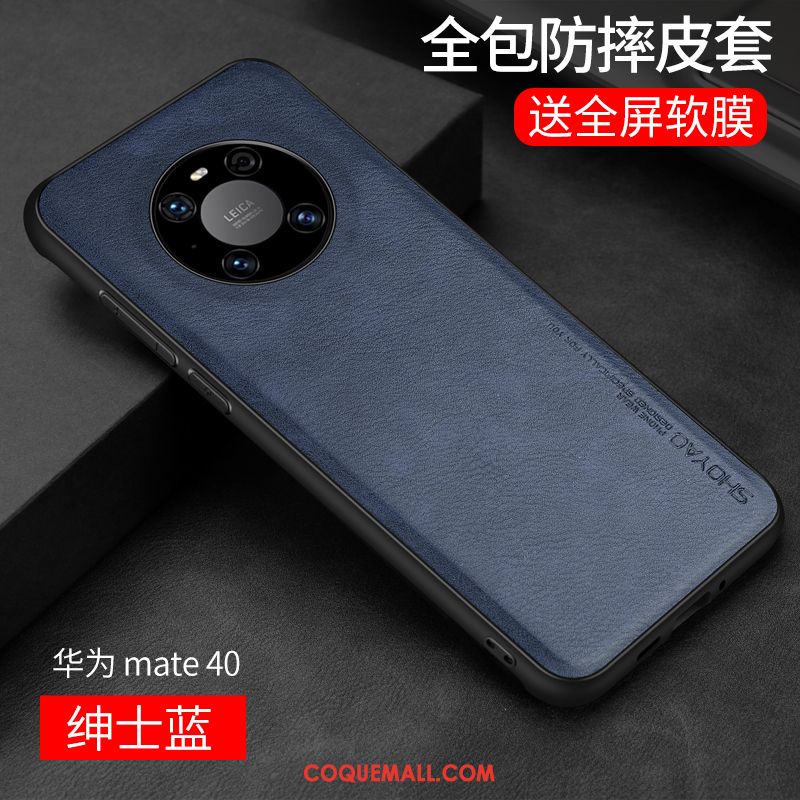 Étui Huawei Mate 40 Créatif Rouge Protection, Coque Huawei Mate 40 Tendance Fluide Doux