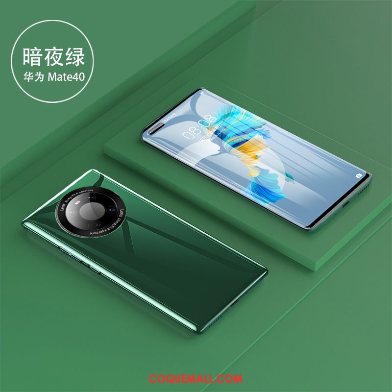 Étui Huawei Mate 40 Créatif Téléphone Portable Protection, Coque Huawei Mate 40 Luxe Net Rouge