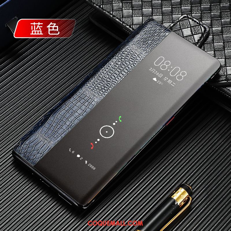 Étui Huawei Mate 40 Luxe Protection Téléphone Portable, Coque Huawei Mate 40 Nouveau Business Braun