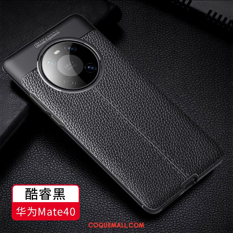 Étui Huawei Mate 40 Modèle Fleurie Business Nouveau, Coque Huawei Mate 40 Tout Compris Cuir