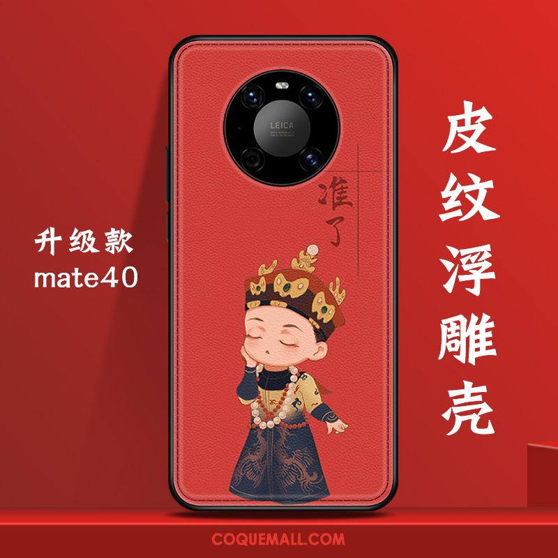 Étui Huawei Mate 40 Nouveau Créatif Original, Coque Huawei Mate 40 Style Chinois Tout Compris