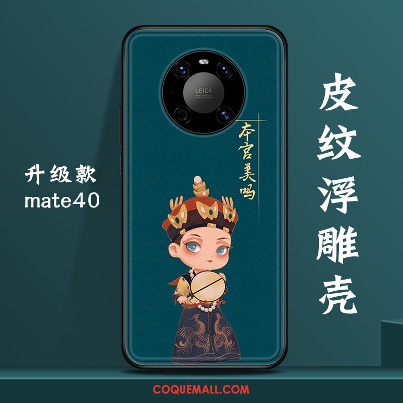 Étui Huawei Mate 40 Nouveau Créatif Original, Coque Huawei Mate 40 Style Chinois Tout Compris