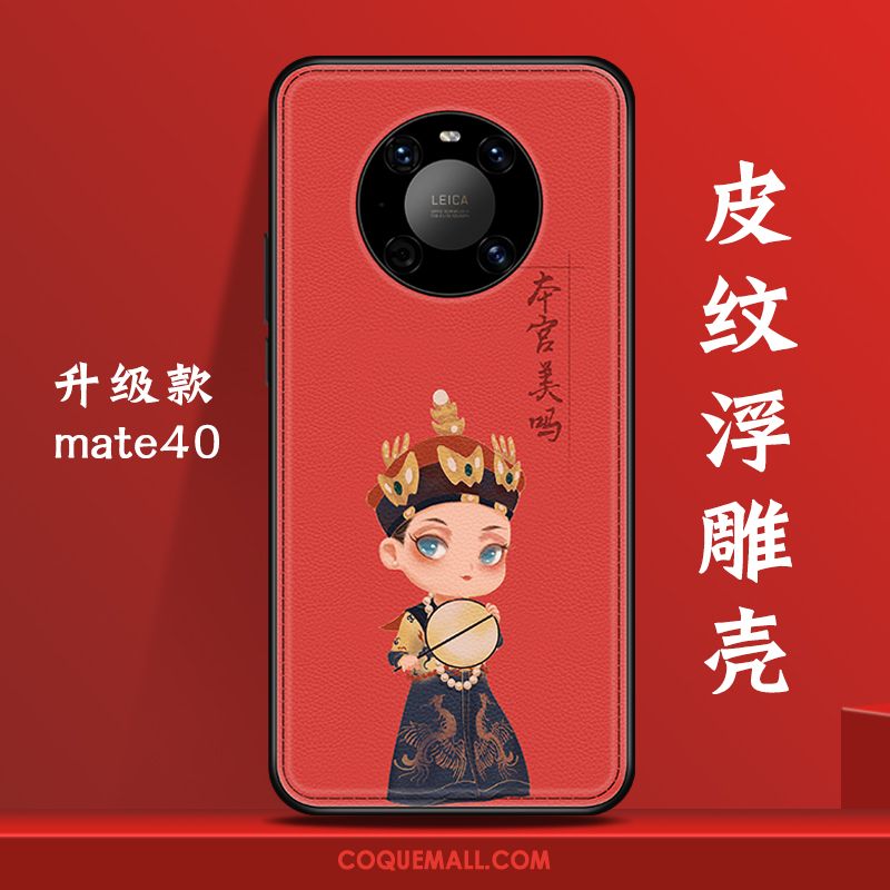 Étui Huawei Mate 40 Nouveau Créatif Original, Coque Huawei Mate 40 Style Chinois Tout Compris