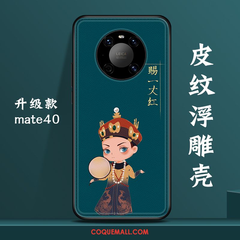 Étui Huawei Mate 40 Nouveau Créatif Original, Coque Huawei Mate 40 Style Chinois Tout Compris