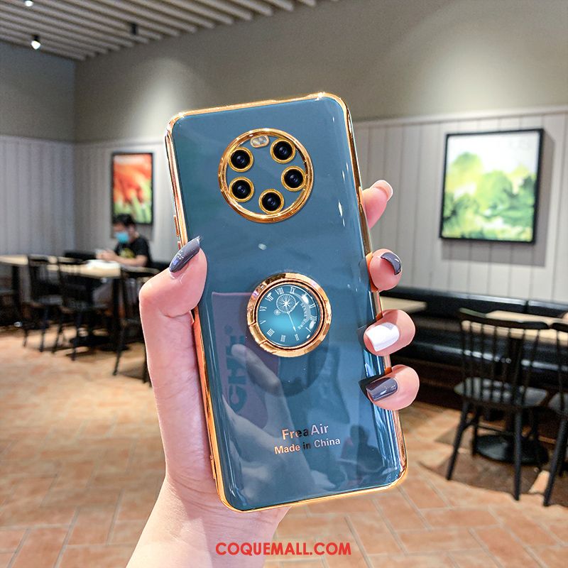 Étui Huawei Mate 40 Pro+ Anneau Dessin Animé Violet, Coque Huawei Mate 40 Pro+ Nouveau Tout Compris