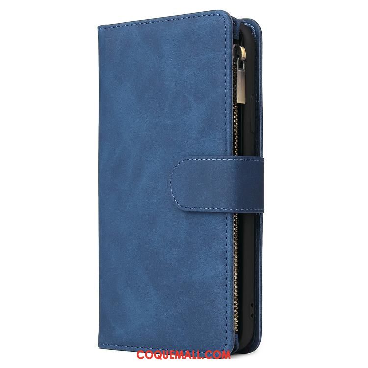 Étui Huawei Mate 40 Pro Carte Tout Compris Tendance, Coque Huawei Mate 40 Pro Téléphone Portable Rouge