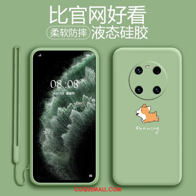 Étui Huawei Mate 40 Pro Créatif Dessin Animé Net Rouge, Coque Huawei Mate 40 Pro Tout Compris Silicone