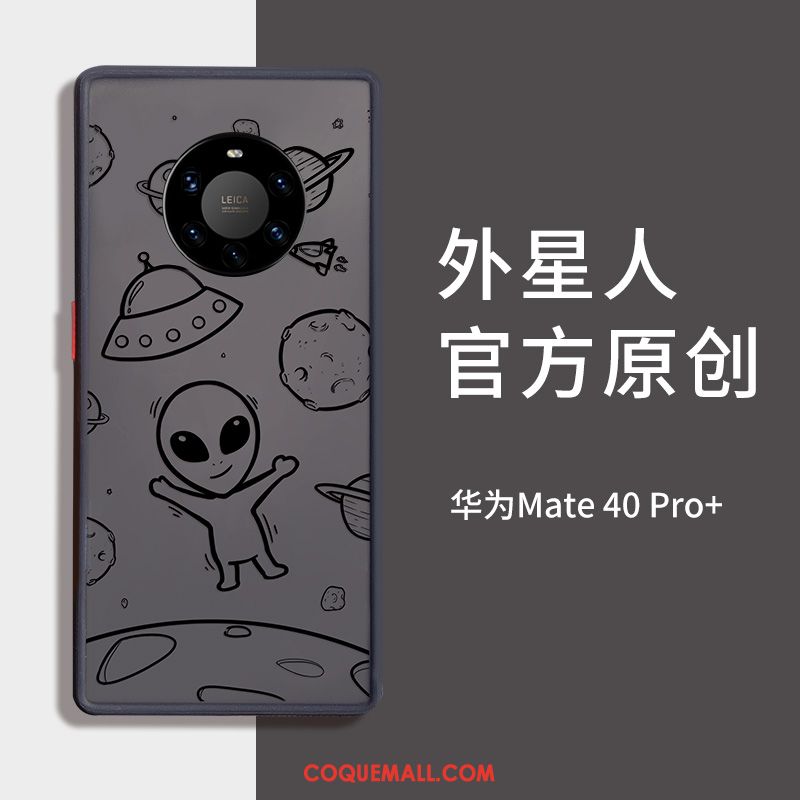 Étui Huawei Mate 40 Pro+ Dessin Animé Tout Compris Vert, Coque Huawei Mate 40 Pro+ Personnalité Incassable