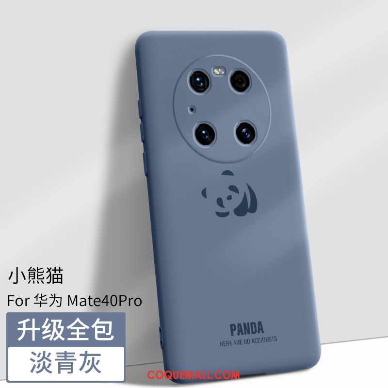 Étui Huawei Mate 40 Pro Incassable Bleu Magnétisme, Coque Huawei Mate 40 Pro Silicone Tout Compris