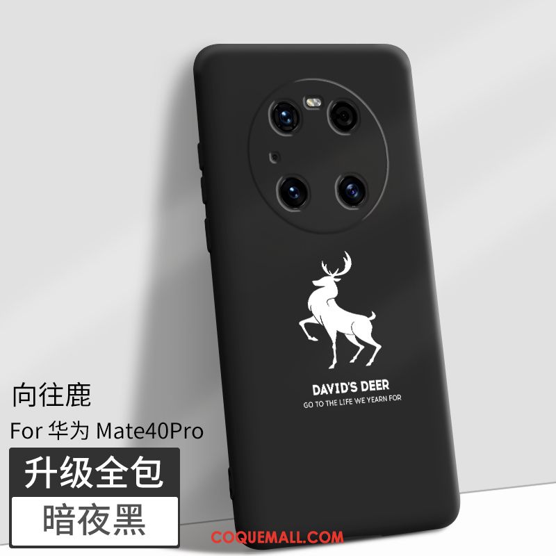 Étui Huawei Mate 40 Pro Incassable Bleu Magnétisme, Coque Huawei Mate 40 Pro Silicone Tout Compris