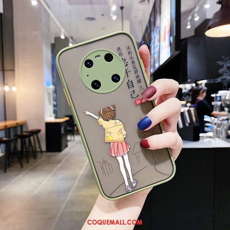 Étui Huawei Mate 40 Pro Protection Dessin Animé Personnalité, Coque Huawei Mate 40 Pro Silicone Téléphone Portable