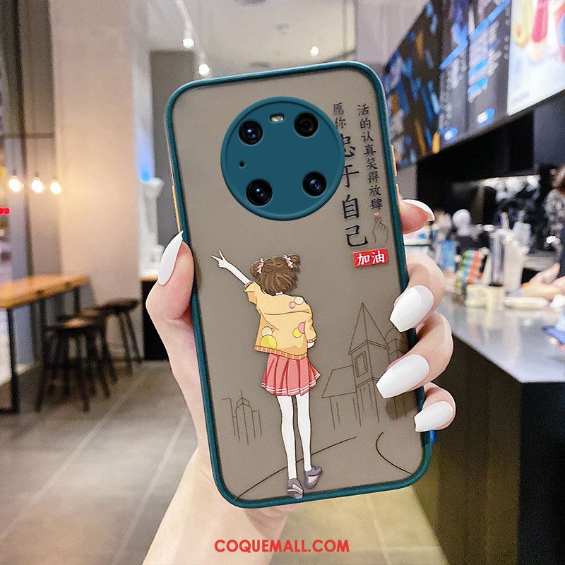 Étui Huawei Mate 40 Pro Protection Dessin Animé Personnalité, Coque Huawei Mate 40 Pro Silicone Téléphone Portable