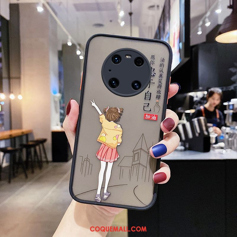 Étui Huawei Mate 40 Pro Protection Dessin Animé Personnalité, Coque Huawei Mate 40 Pro Silicone Téléphone Portable