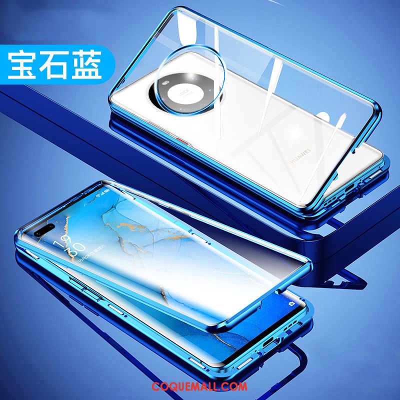 Étui Huawei Mate 40 Pro Reversible Tout Compris Nouveau, Coque Huawei Mate 40 Pro Téléphone Portable Transparent