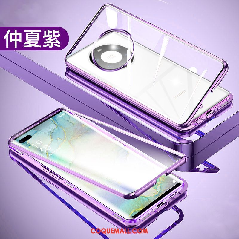 Étui Huawei Mate 40 Pro Reversible Tout Compris Nouveau, Coque Huawei Mate 40 Pro Téléphone Portable Transparent